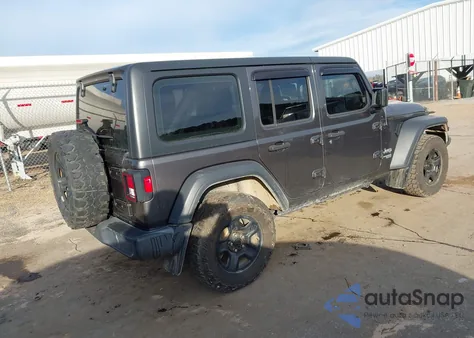 2018 Jeep Wrangler Unlimited Sport 4X4 z USA, uszkodzony, nr VIN 1C4HJXDN5JW266580